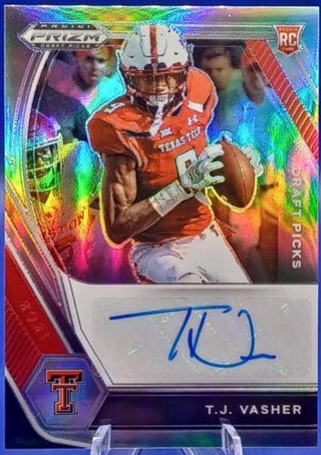 T. J. Vasher [Silver Prizm] #DPA-TJV
