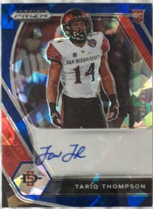 Tariq Thompson [Blue Ice Prizm] #DPA-TTH