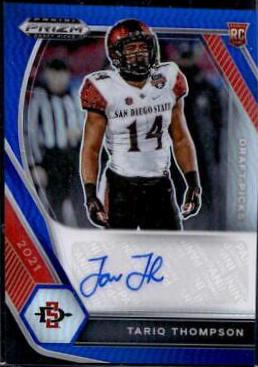 Tariq Thompson [Blue Prizm] #DPA-TTH