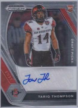 Tariq Thompson [Silver Prizm] #DPA-TTH