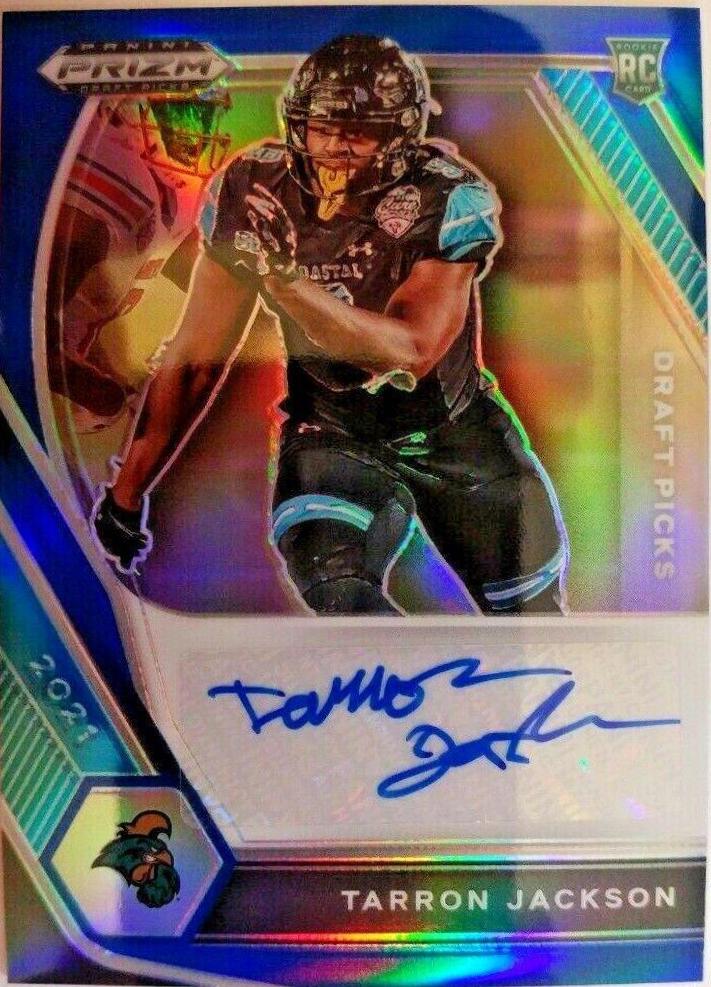 Tarron Jackson [Blue Prizm] #DPA-TJA