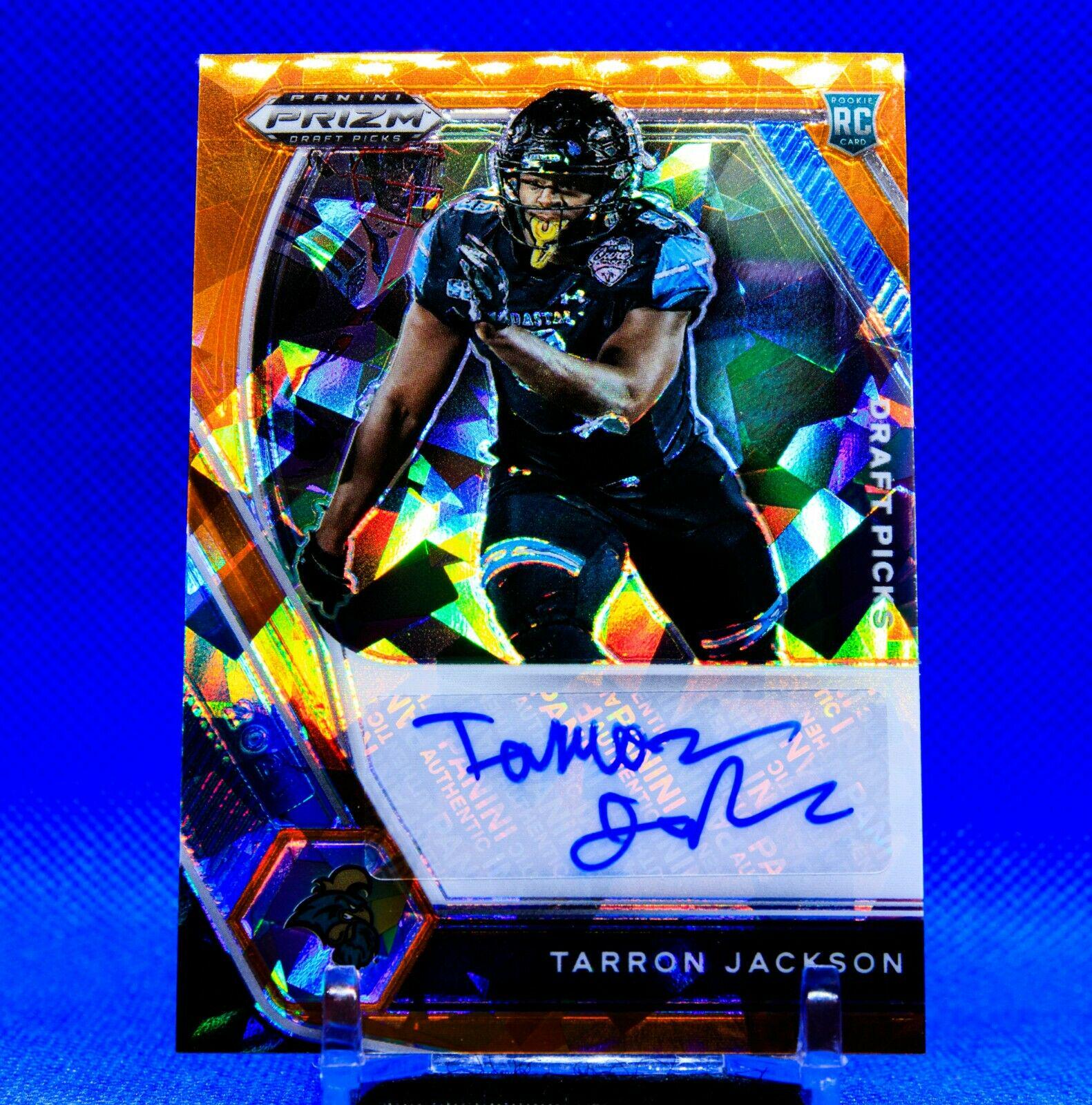 Tarron Jackson [Gold Ice Prizm] #DPA-TJA