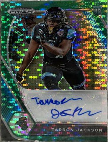 Tarron Jackson [Green Pulsar Prizm] #DPA-TJA