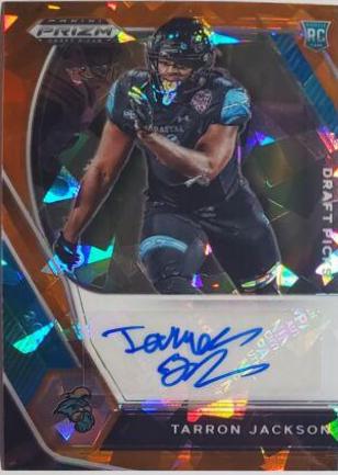 Tarron Jackson [Orange Ice Prizm] #DPA-TJA