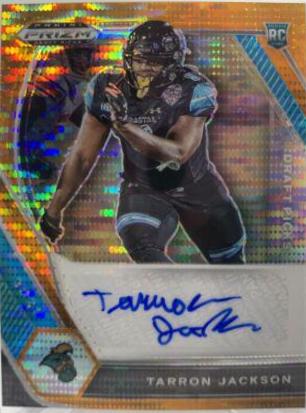 Tarron Jackson [Orange Pulsar Prizm] #DPA-TJA
