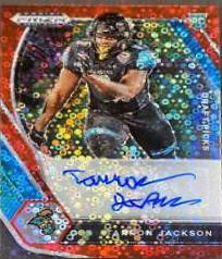 Tarron Jackson [Red Circles Prizm] #DPA-TJA