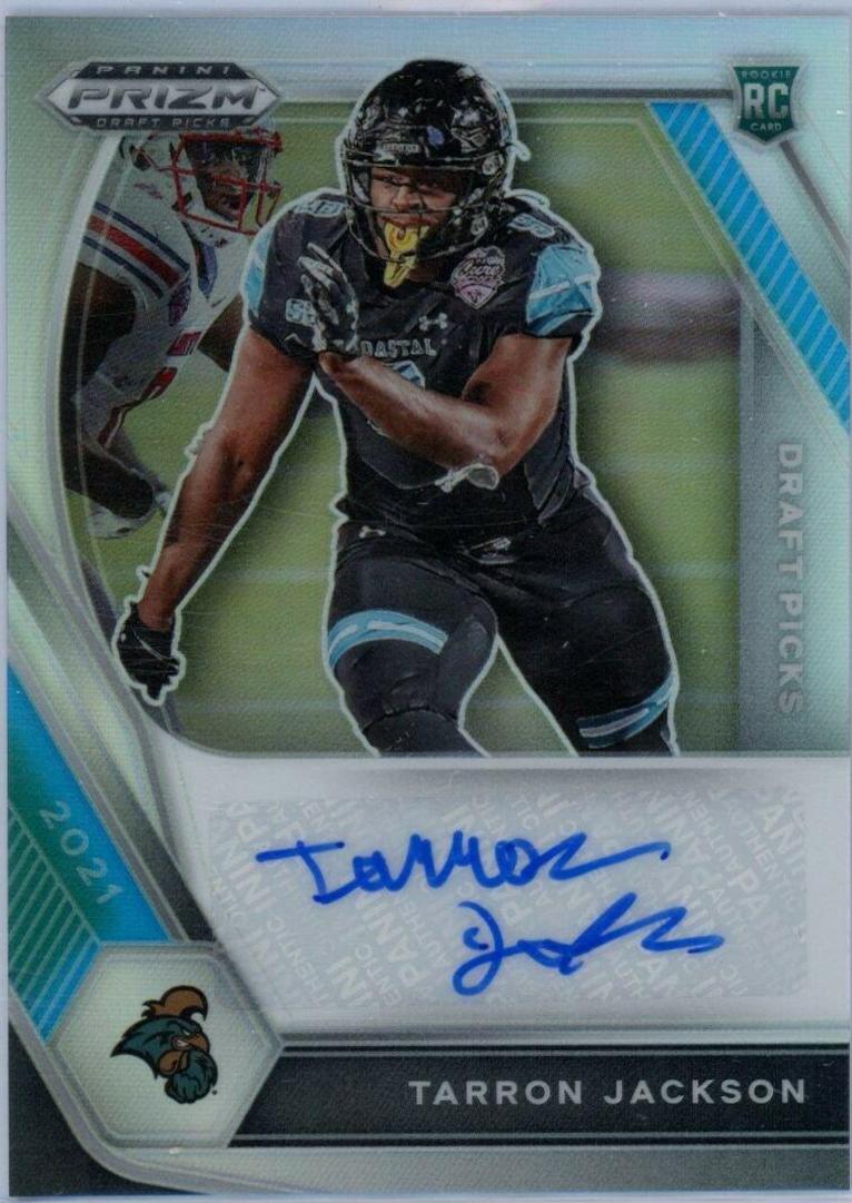 Tarron Jackson [Silver Prizm] #DPA-TJA