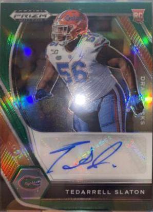 Tedarrell Slaton [Green Prizm] #DPA-TES