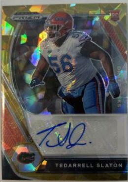 Tedarrell Slaton [Orange Ice Prizm] #DPA-TES
