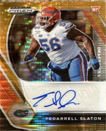 Tedarrell Slaton [Orange Pulsar Prizm] #DPA-TES