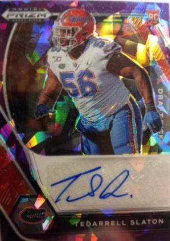 Tedarrell Slaton [Purple Ice Prizm] #DPA-TES