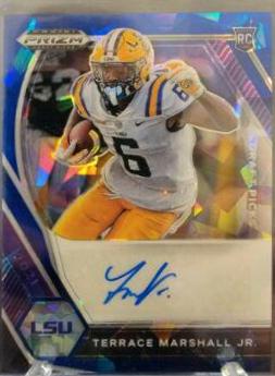 Terrace Marshall Jr. [Blue Ice Prizm] #DPA-TMJ