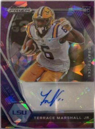 Terrace Marshall Jr. [Purple Ice Prizm] #DPA-TMJ