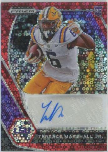 Terrace Marshall Jr. [Red Circles Prizm] #DPA-TMJ