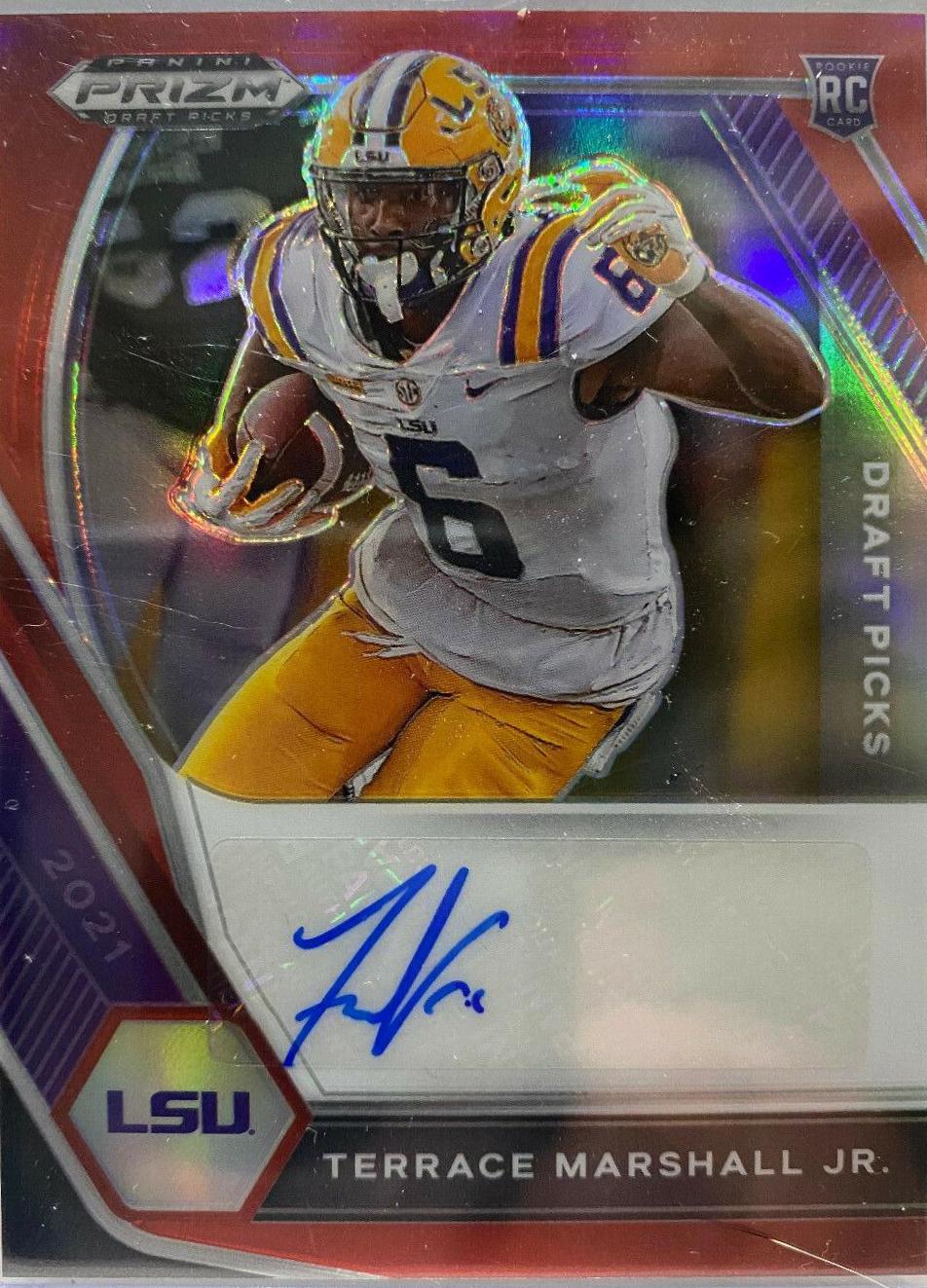 Terrace Marshall Jr. [Red Prizm] #DPA-TMJ