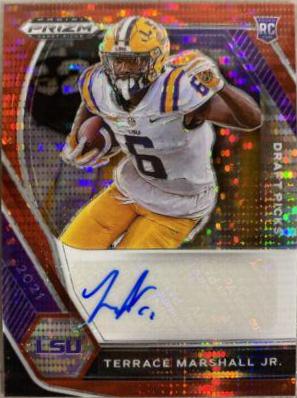 Terrace Marshall Jr. [Red Pulsar Prizm] #DPA-TMJ