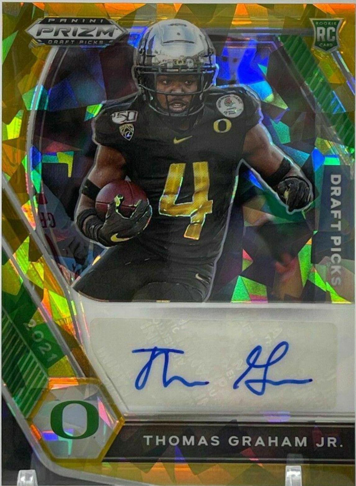 Thomas Graham Jr. [Gold Ice Prizm] #DPA-TGH