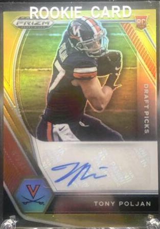 Tony Poljan [Gold Prizm] #DPA-TOP