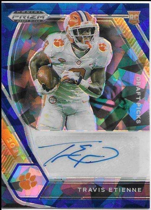 Travis Etienne [Blue Ice Prizm] #DPA-TET