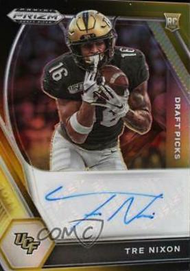 Tre Nixon [Black Gold Prizm] #DPA-TRE
