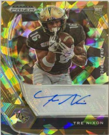 Tre Nixon [Gold Ice Prizm] #DPA-TRE