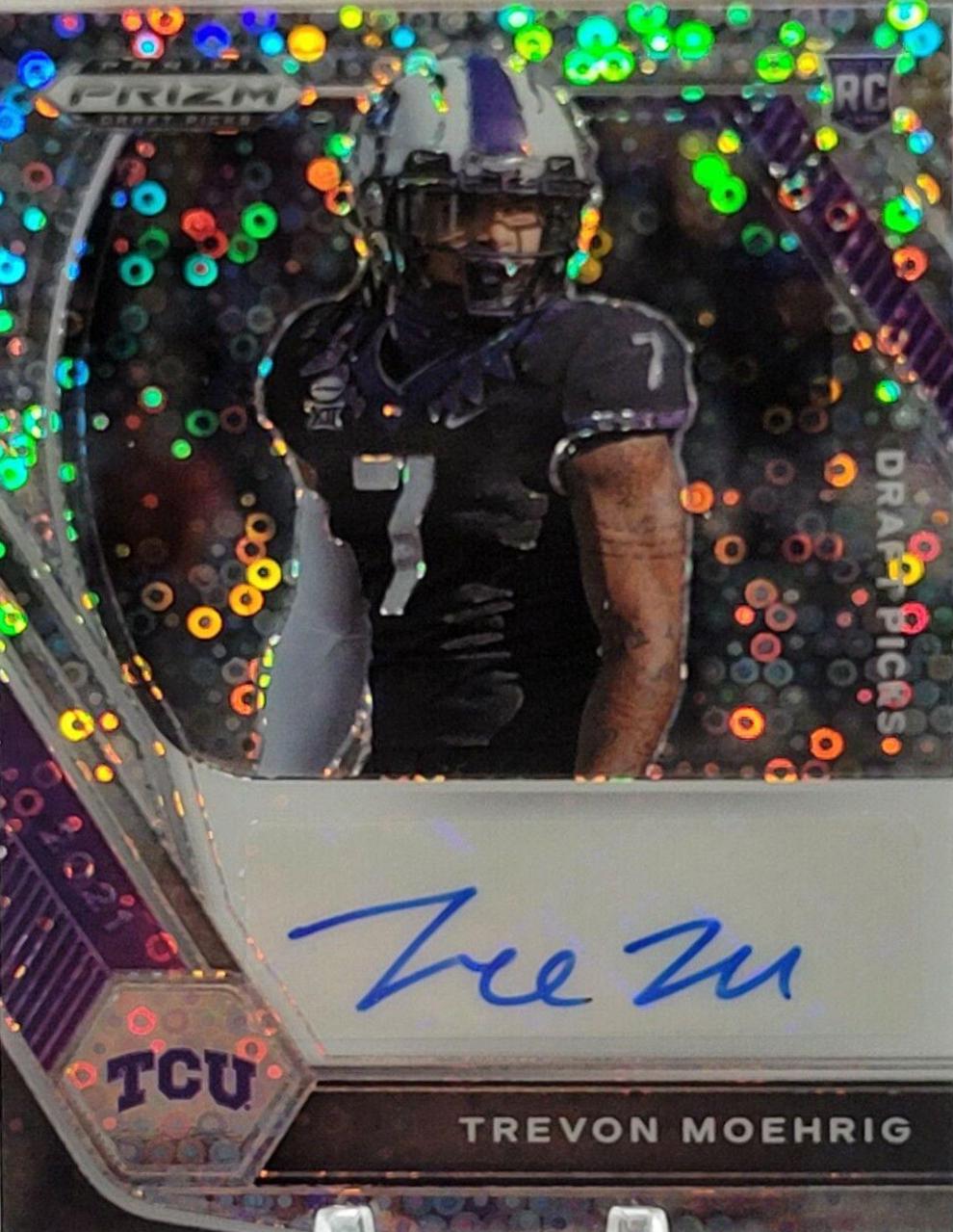 Trevon Moehrig [Circles Prizm] #DPA-TRM