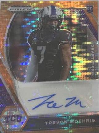 Trevon Moehrig [Gold Prizm] #DPA-TRM