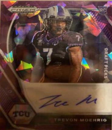 Trevon Moehrig [Purple Ice Prizm] #DPA-TRM