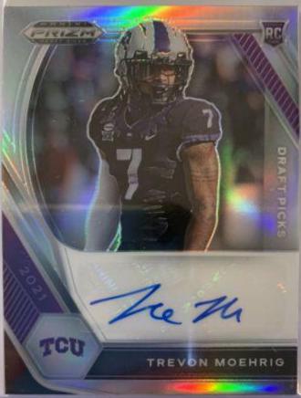 Trevon Moehrig [Silver Prizm] #DPA-TRM
