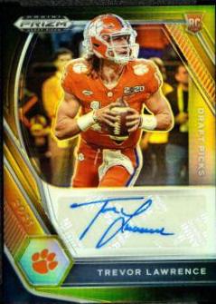Trevor Lawrence [Black Gold Prizm] #DPA-TLW