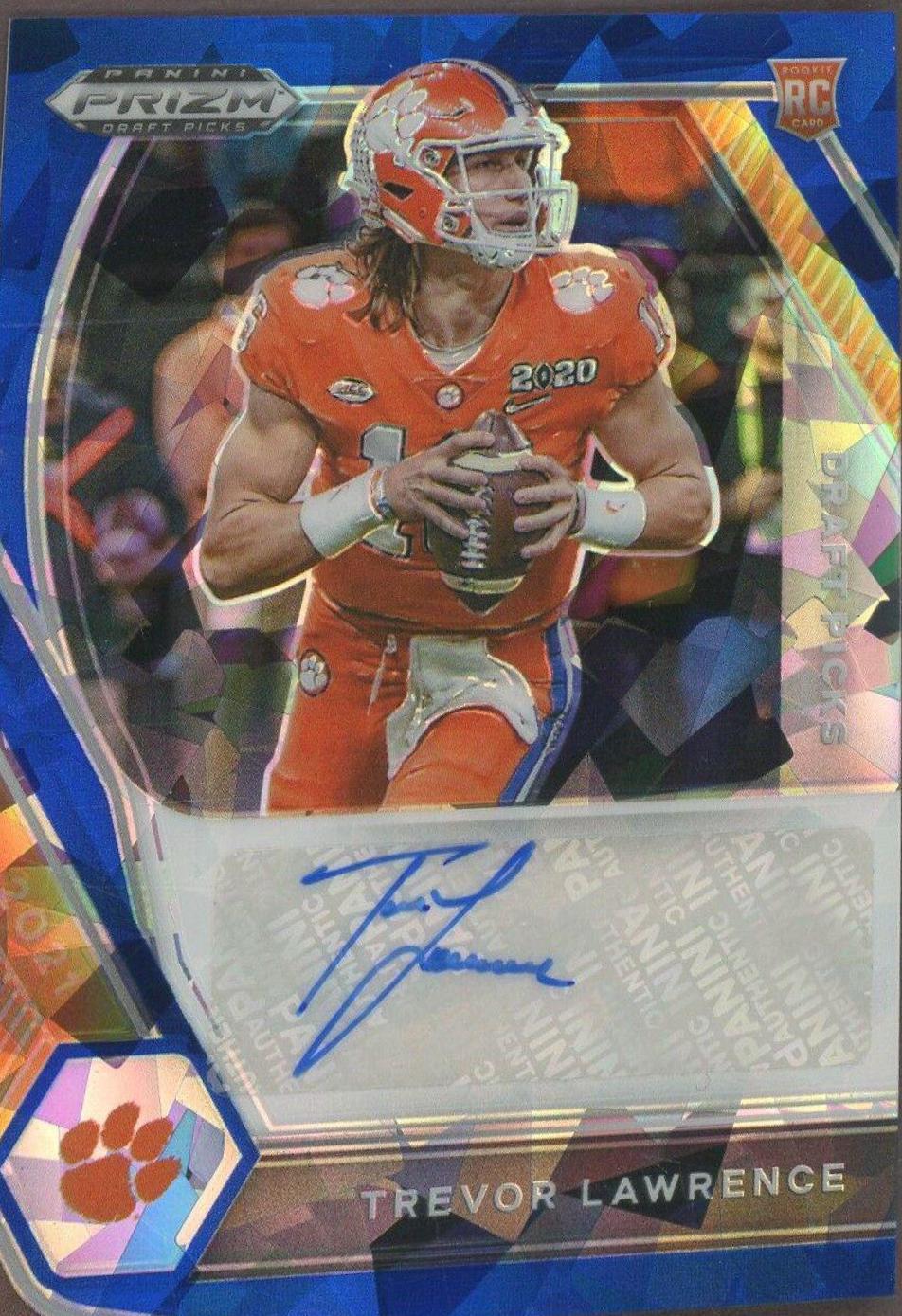 Trevor Lawrence [Blue Ice Prizm] #DPA-TLW