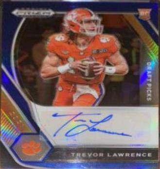 Trevor Lawrence [Blue Prizm] #DPA-TLW