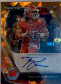 Trevor Lawrence [Orange Ice Prizm] #DPA-TLW