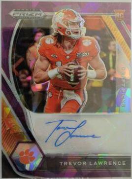 Trevor Lawrence [Purple Ice Prizm] #DPA-TLW
