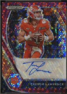 Trevor Lawrence [Red Circles Prizm] #DPA-TLW