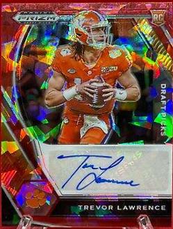Trevor Lawrence [Red Ice Prizm] #DPA-TLW