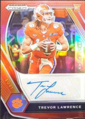 Trevor Lawrence [Red Prizm] #DPA-TLW