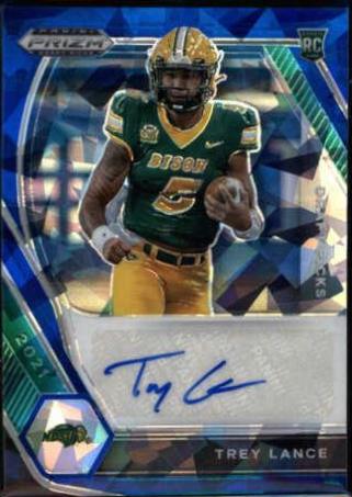 Trey Lance [Blue Ice Prizm] #DPA-TLA
