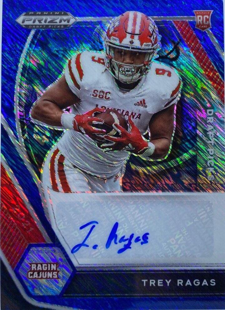 Trey Ragas [Blue Shimmer Prizm] #DPA-TRE