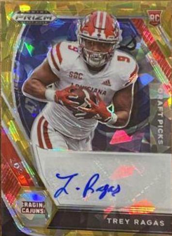 Trey Ragas [Gold Ice Prizm] #DPA-TRE