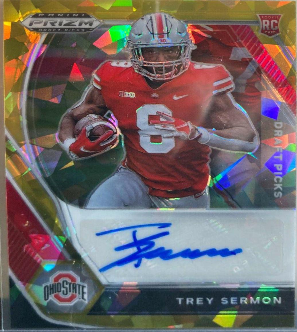 Trey Sermon [Orange Ice Prizm] #DPA-TSE