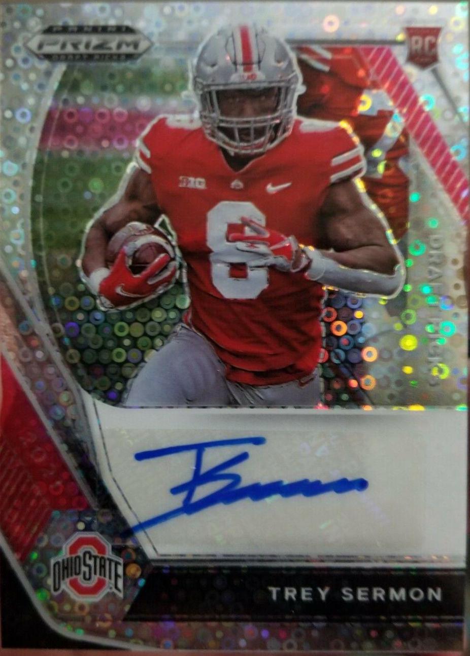 Trey Sermon [Silver Prizm] #DPA-TSE