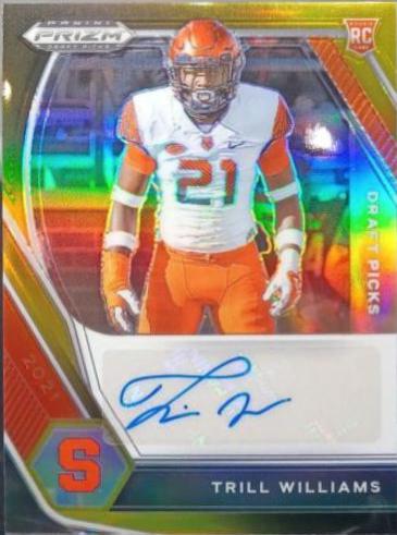 Trill Williams [Black Gold Prizm] #DPA-TWI