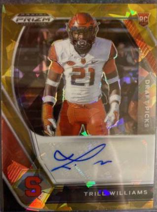Trill Williams [Gold Ice Prizm] #DPA-TWI