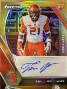 Trill Williams [Gold Prizm] #DPA-TWI