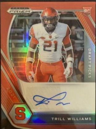 Trill Williams [Red Prizm] #DPA-TWI