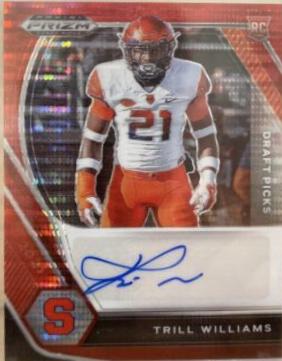 Trill Williams [Red Pulsar Prizm] #DPA-TWI