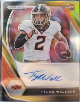 Tylan Wallace [Black Gold Prizm] #DPA-TWA