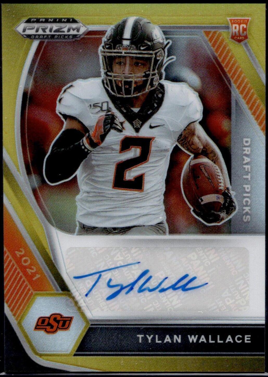 Tylan Wallace [Gold Prizm] #DPA-TWA