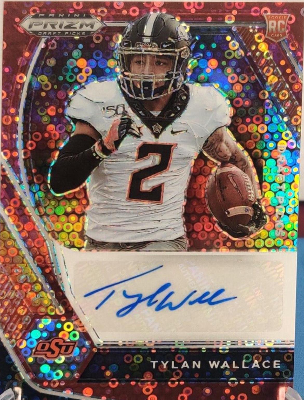 Tylan Wallace [Red Circles Prizm] #DPA-TWA